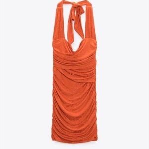 Zara halter dress
